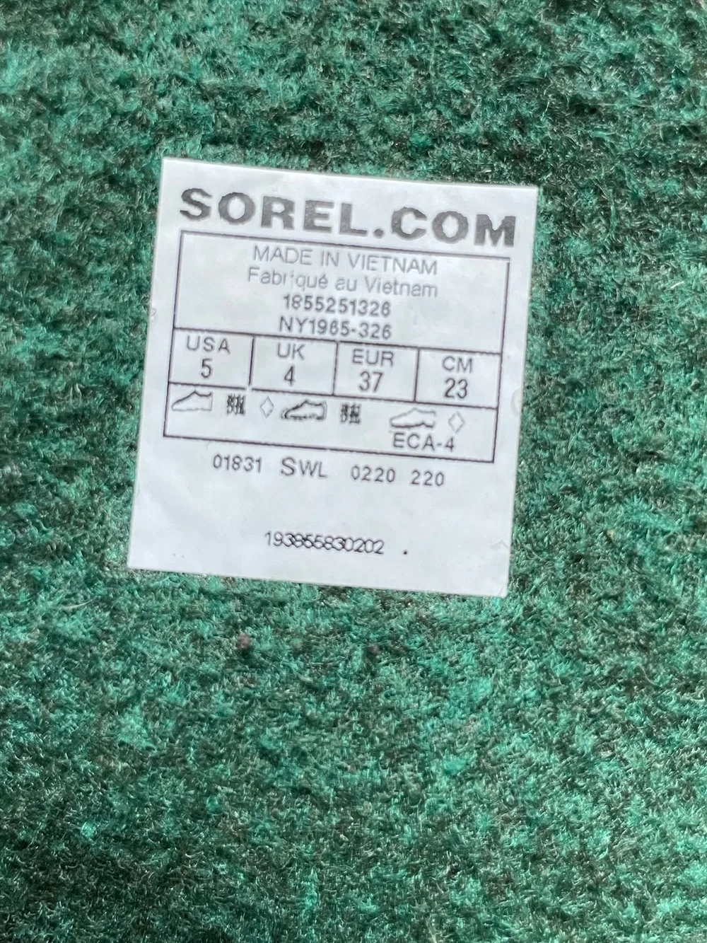 Sorel Flurry Youth Snow Boots